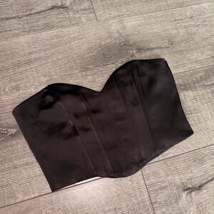 Zara Black Strapless Top